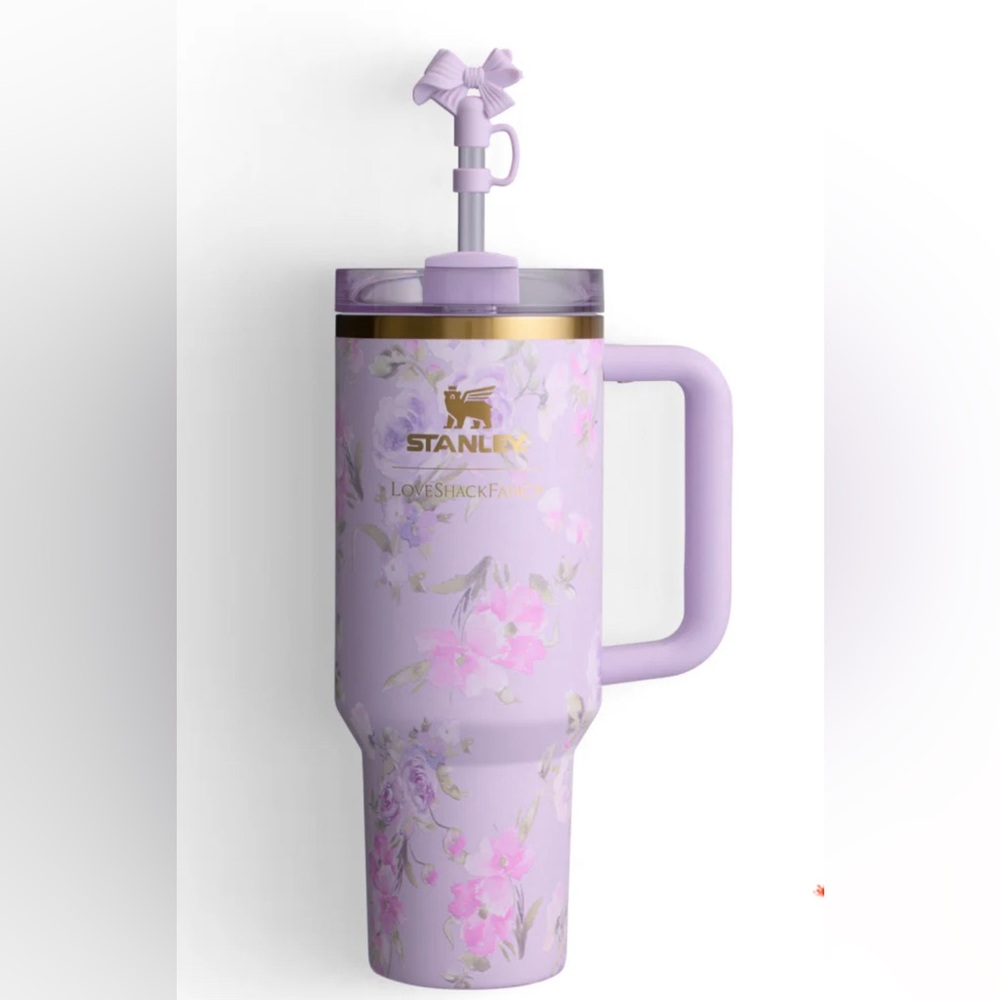 Stanley x LoveShackFancy Happy Thoughts 40oz tumbler New!